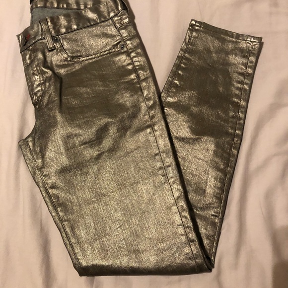 Metallic jeans. - Picture 4 of 5